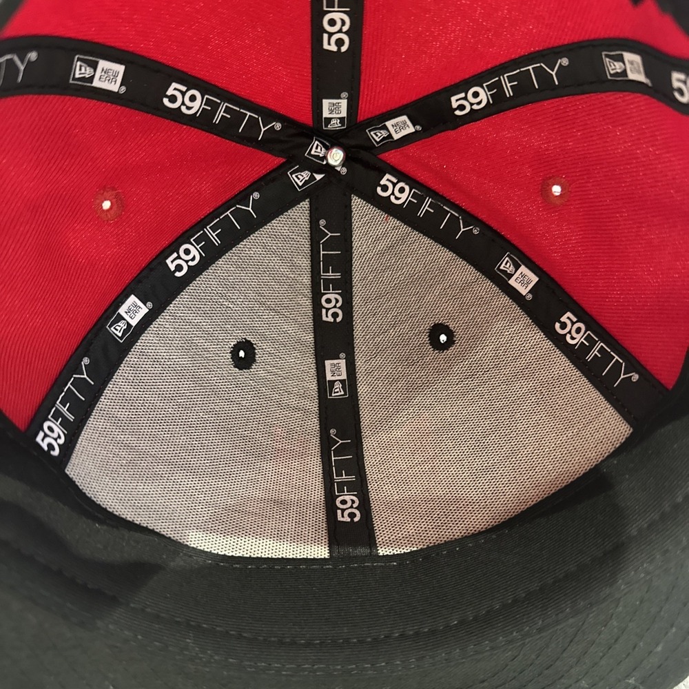New Era WWE NXT "Finn Balor" The Demon‎ 59FIFTY Trucker Snapback Hat 7-1/8 RARE - Picture 11 of 11
